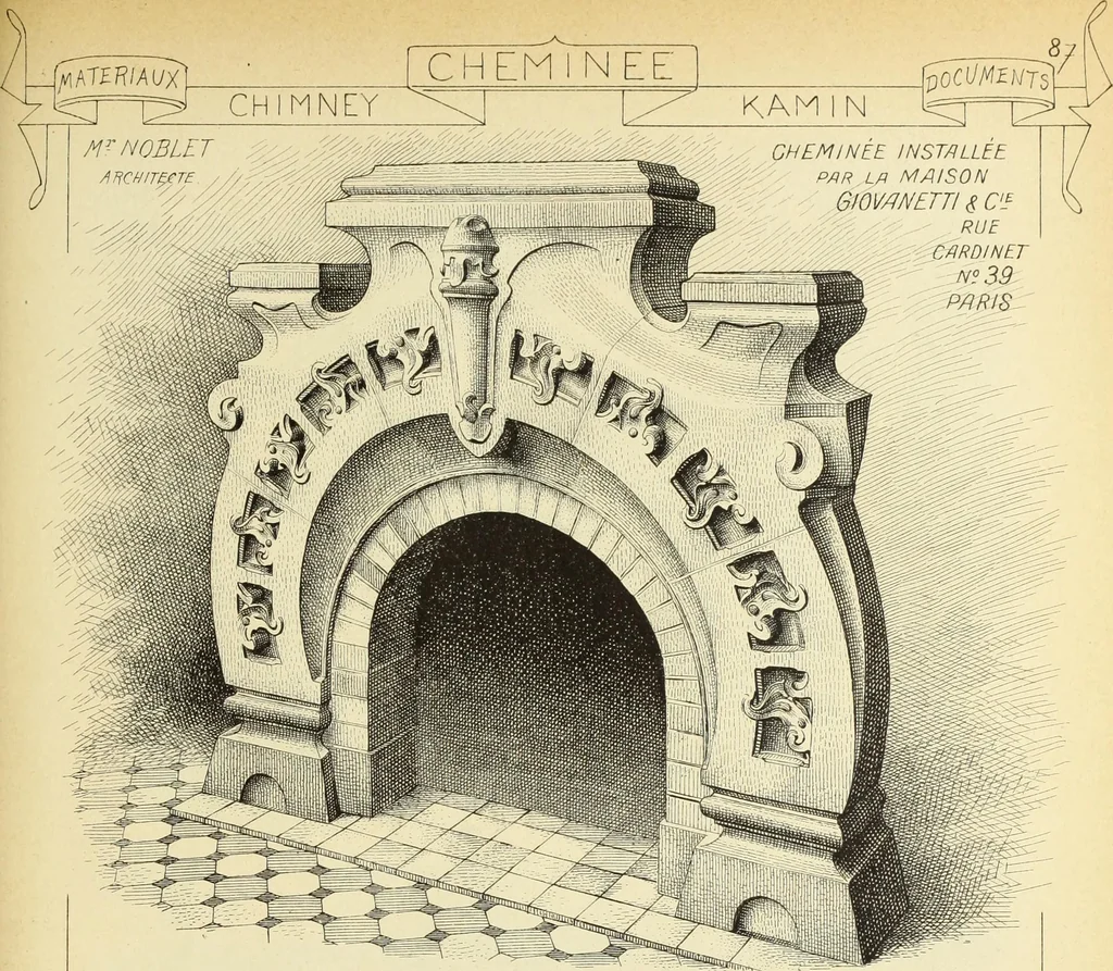 An illustration from Materials and documents of architecture and sculpture : classified alphabetically, 1915, leaf 402