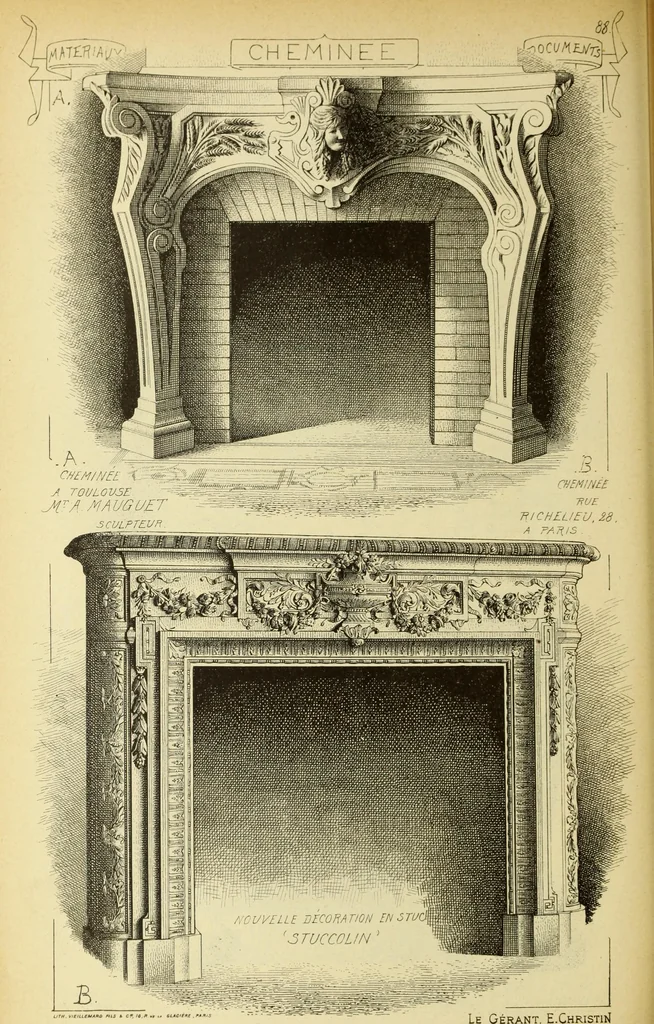 An illustration from Materials and documents of architecture and sculpture : classified alphabetically, 1915, leaf 403