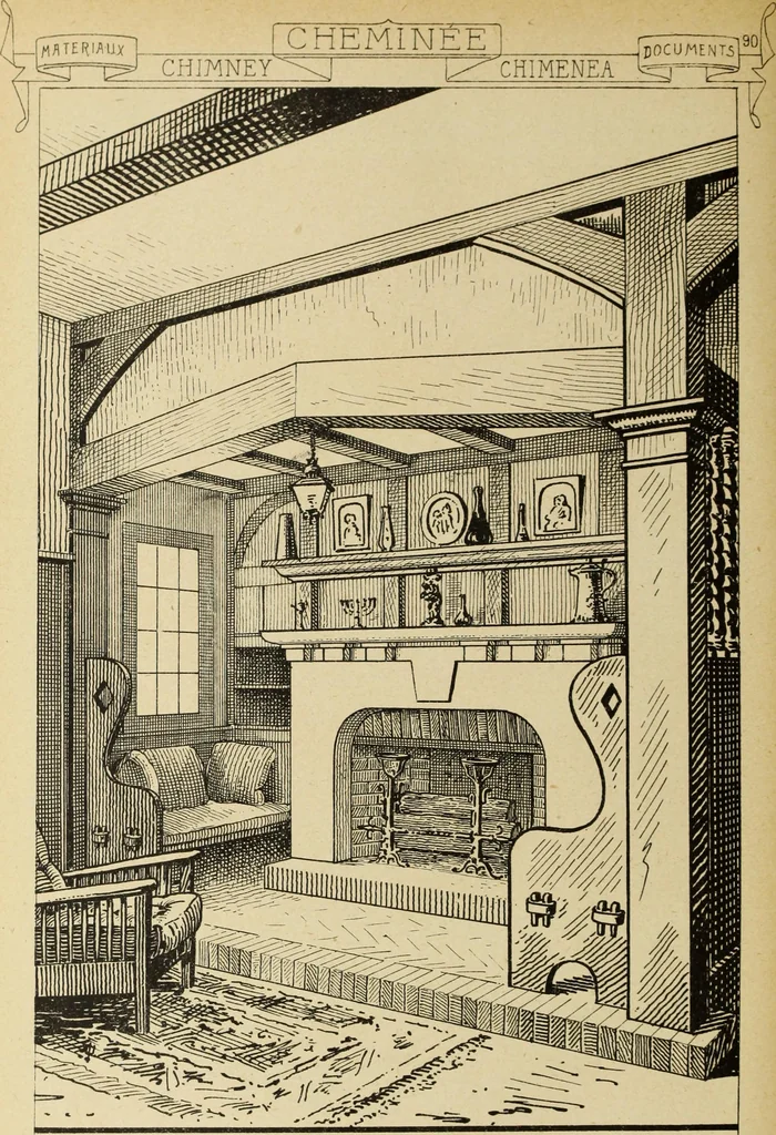 An illustration from Materials and documents of architecture and sculpture : classified alphabetically, 1915, leaf 405