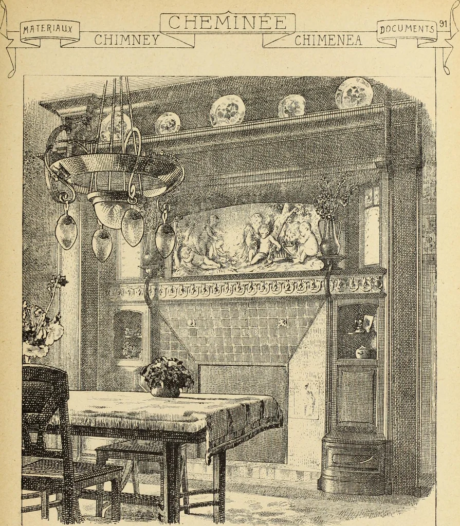 An illustration from Materials and documents of architecture and sculpture : classified alphabetically, 1915, leaf 406