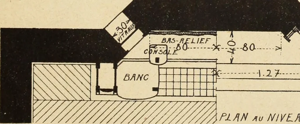 An illustration from Materials and documents of architecture and sculpture : classified alphabetically, 1915, leaf 406