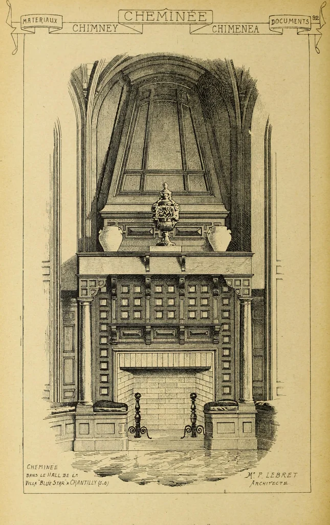 An illustration from Materials and documents of architecture and sculpture : classified alphabetically, 1915, leaf 407