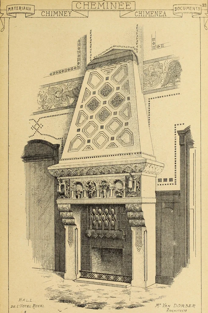 An illustration from Materials and documents of architecture and sculpture : classified alphabetically, 1915, leaf 408