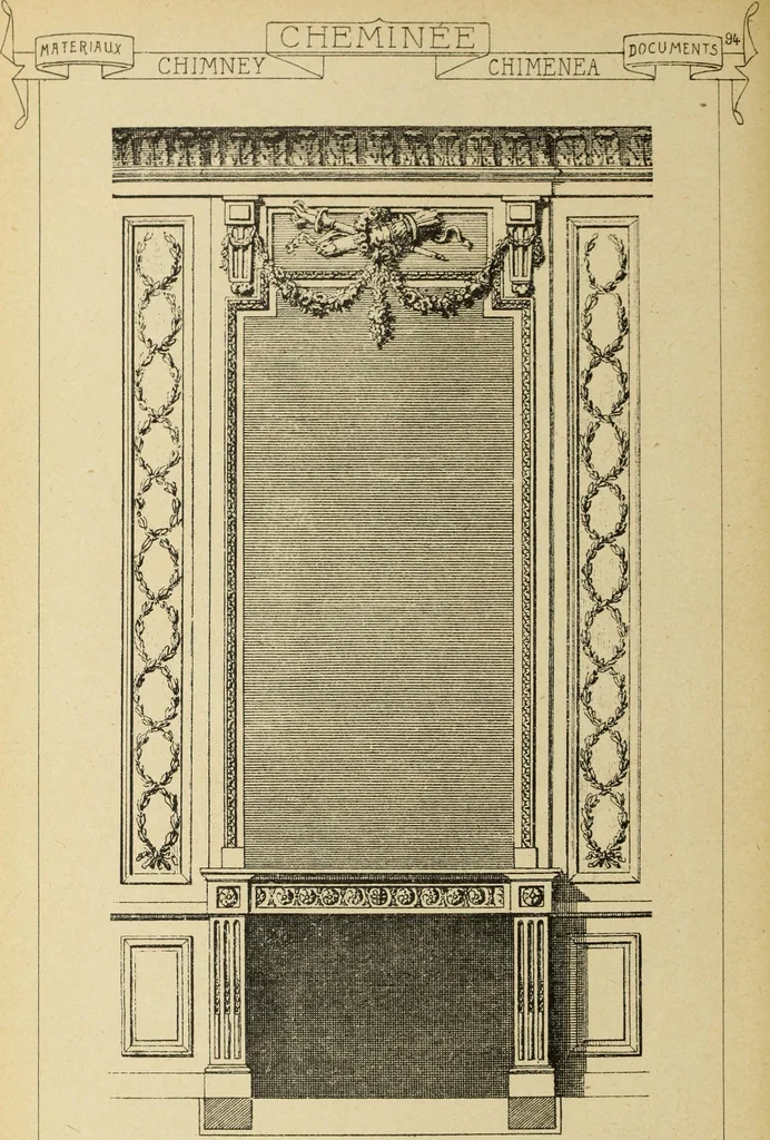 An illustration from Materials and documents of architecture and sculpture : classified alphabetically, 1915, leaf 409