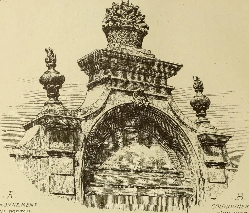 An illustration from Materials and documents of architecture and sculpture : classified alphabetically, 1915, leaf 41