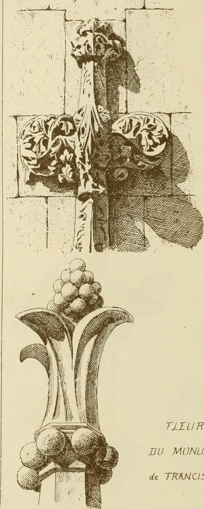 An illustration from Materials and documents of architecture and sculpture : classified alphabetically, 1915, leaf 441