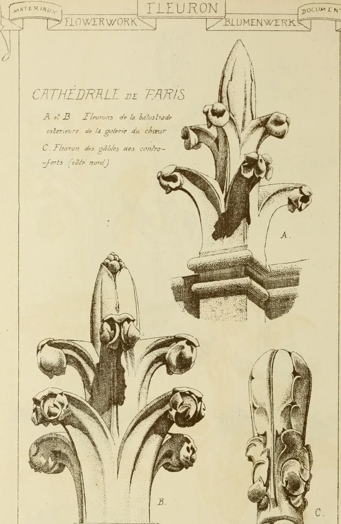 An illustration from Materials and documents of architecture and sculpture : classified alphabetically, 1915, leaf 443
