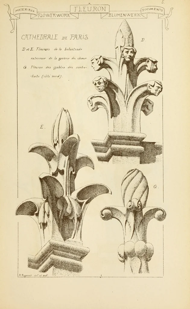 An illustration from Materials and documents of architecture and sculpture : classified alphabetically, 1915, leaf 444