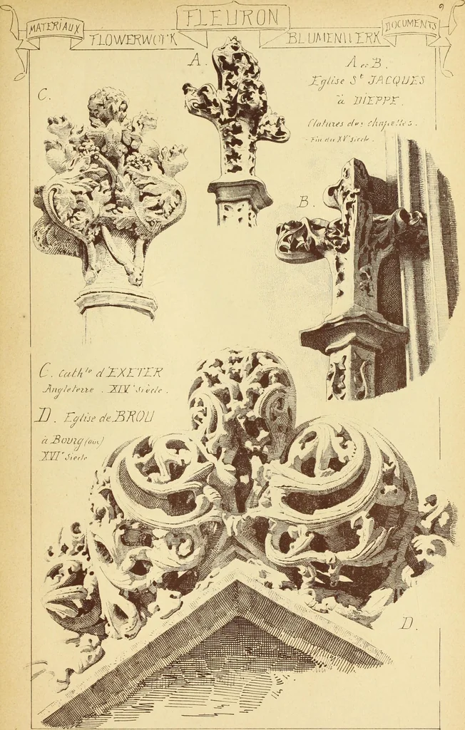 An illustration from Materials and documents of architecture and sculpture : classified alphabetically, 1915, leaf 448