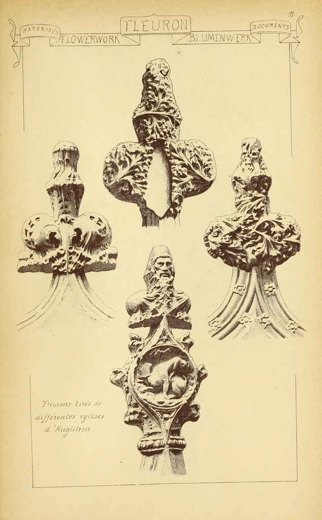 An illustration from Materials and documents of architecture and sculpture : classified alphabetically, 1915, leaf 450
