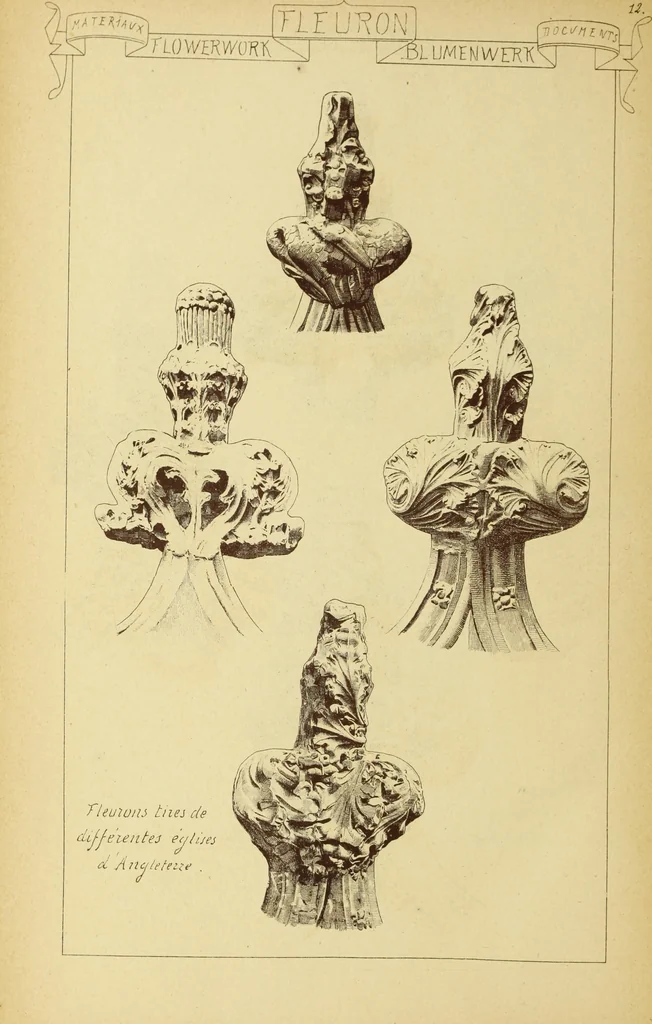 An illustration from Materials and documents of architecture and sculpture : classified alphabetically, 1915, leaf 451