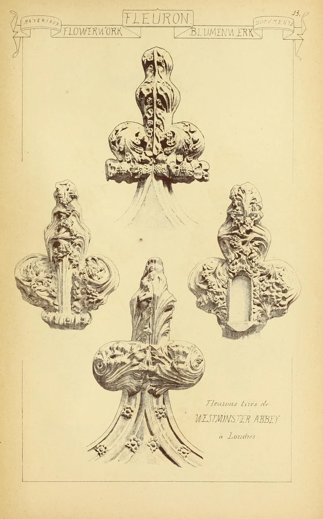 An illustration from Materials and documents of architecture and sculpture : classified alphabetically, 1915, leaf 452