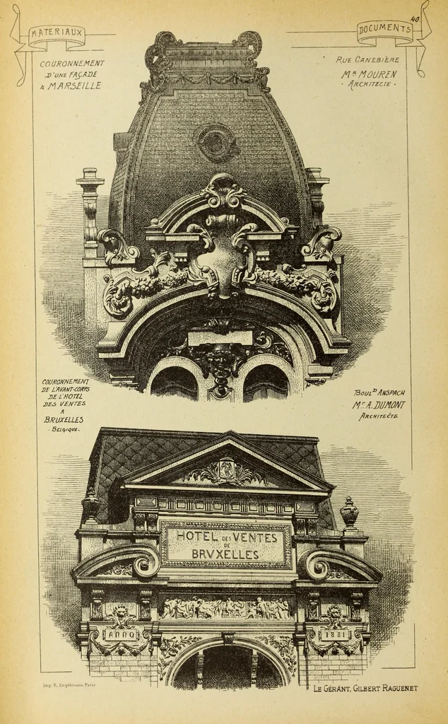 An illustration from Materials and documents of architecture and sculpture : classified alphabetically, 1915, leaf 47