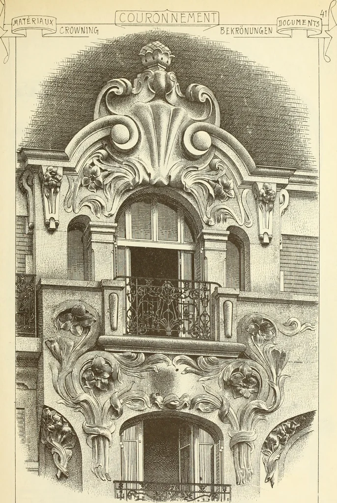 An illustration from Materials and documents of architecture and sculpture : classified alphabetically, 1915, leaf 48