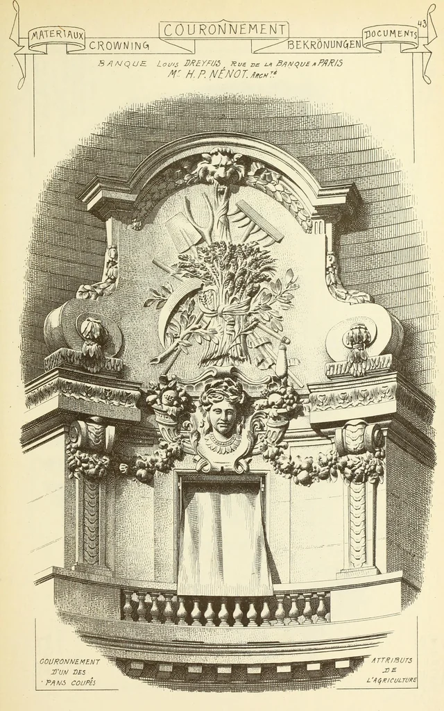 An illustration from Materials and documents of architecture and sculpture : classified alphabetically, 1915, leaf 50