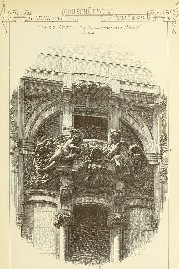 An illustration from Materials and documents of architecture and sculpture : classified alphabetically, 1915, leaf 54