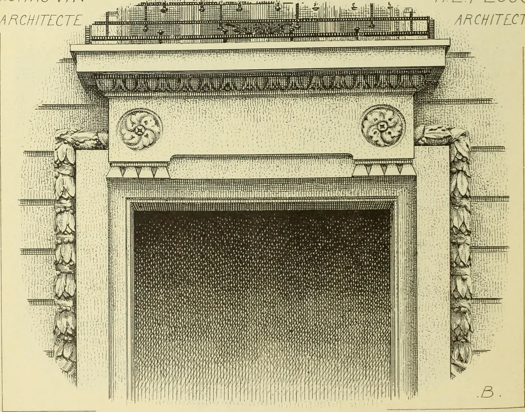 An illustration from Materials and documents of architecture and sculpture : classified alphabetically, 1915, leaf 57