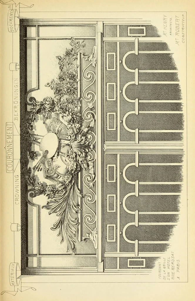 An illustration from Materials and documents of architecture and sculpture : classified alphabetically, 1915, leaf 58