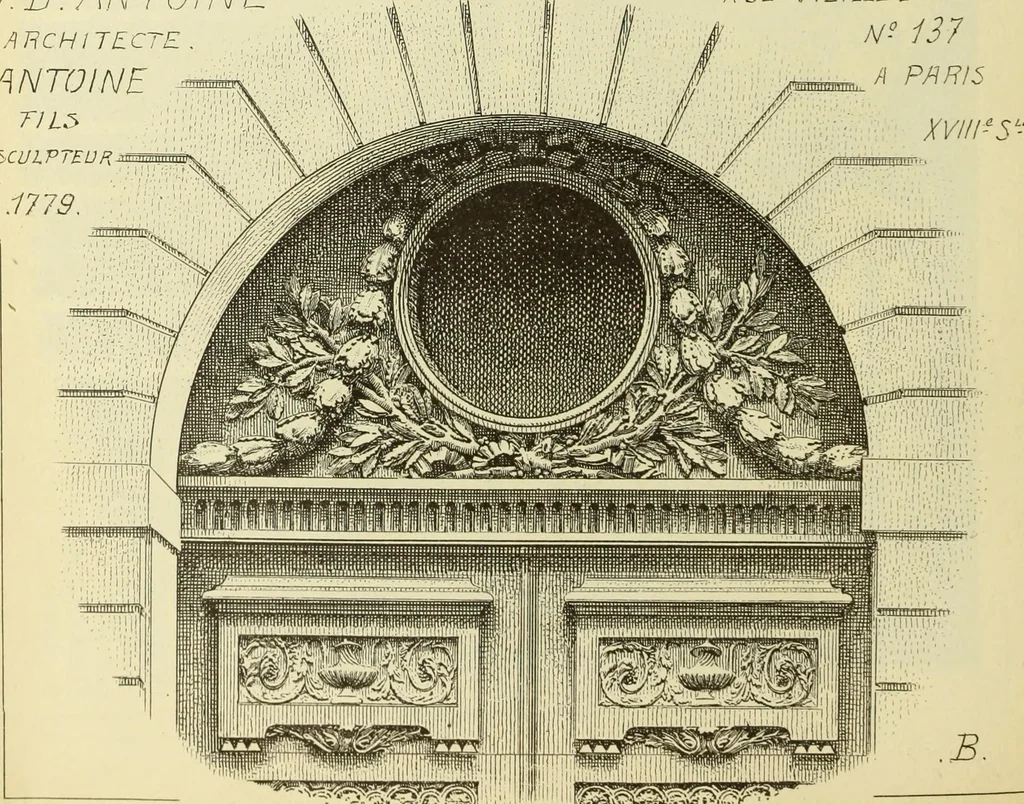 An illustration from Materials and documents of architecture and sculpture : classified alphabetically, 1915, leaf 59