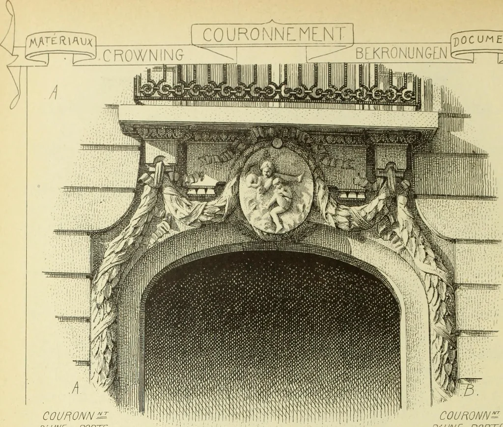 An illustration from Materials and documents of architecture and sculpture : classified alphabetically, 1915, leaf 61