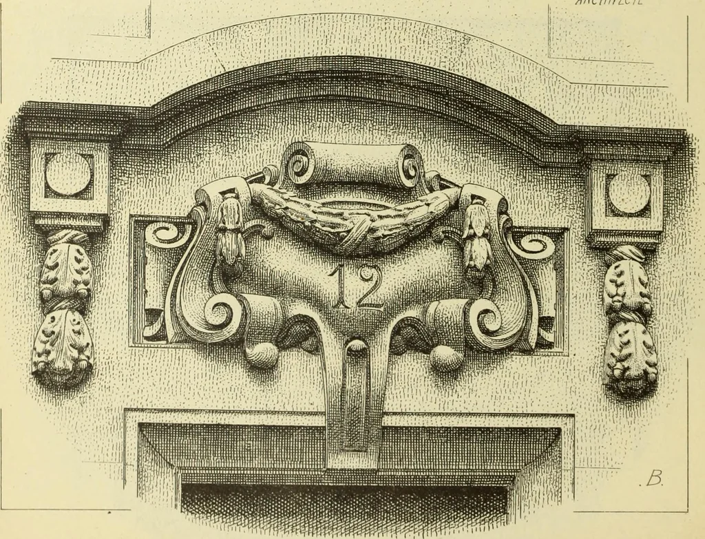 An illustration from Materials and documents of architecture and sculpture : classified alphabetically, 1915, leaf 61