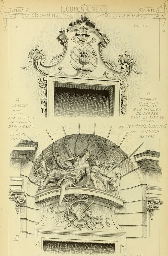 An illustration from Materials and documents of architecture and sculpture : classified alphabetically, 1915, leaf 63