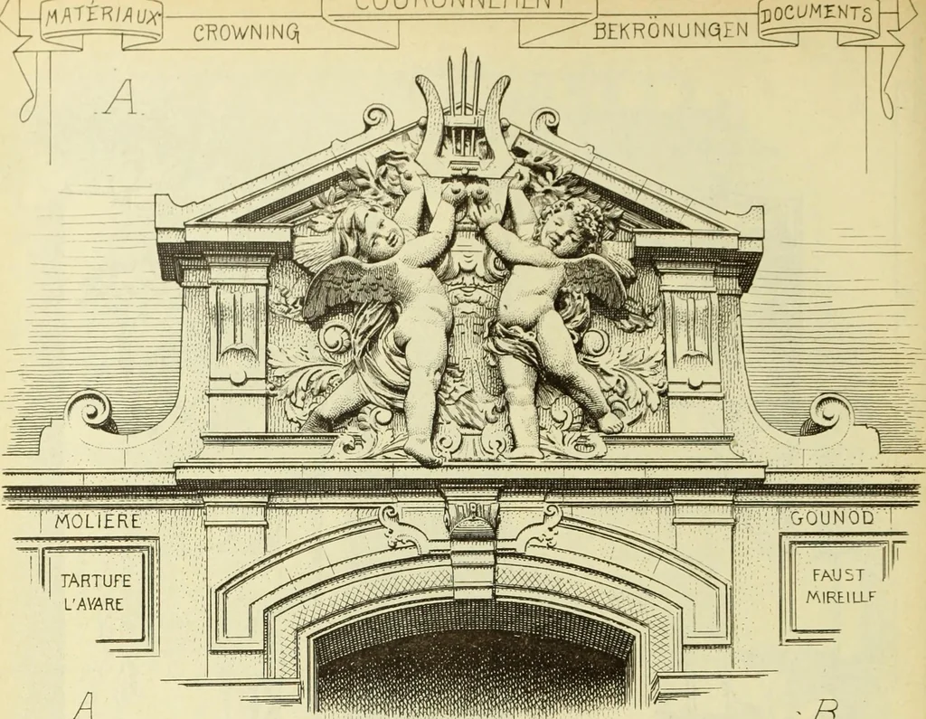 An illustration from Materials and documents of architecture and sculpture : classified alphabetically, 1915, leaf 69
