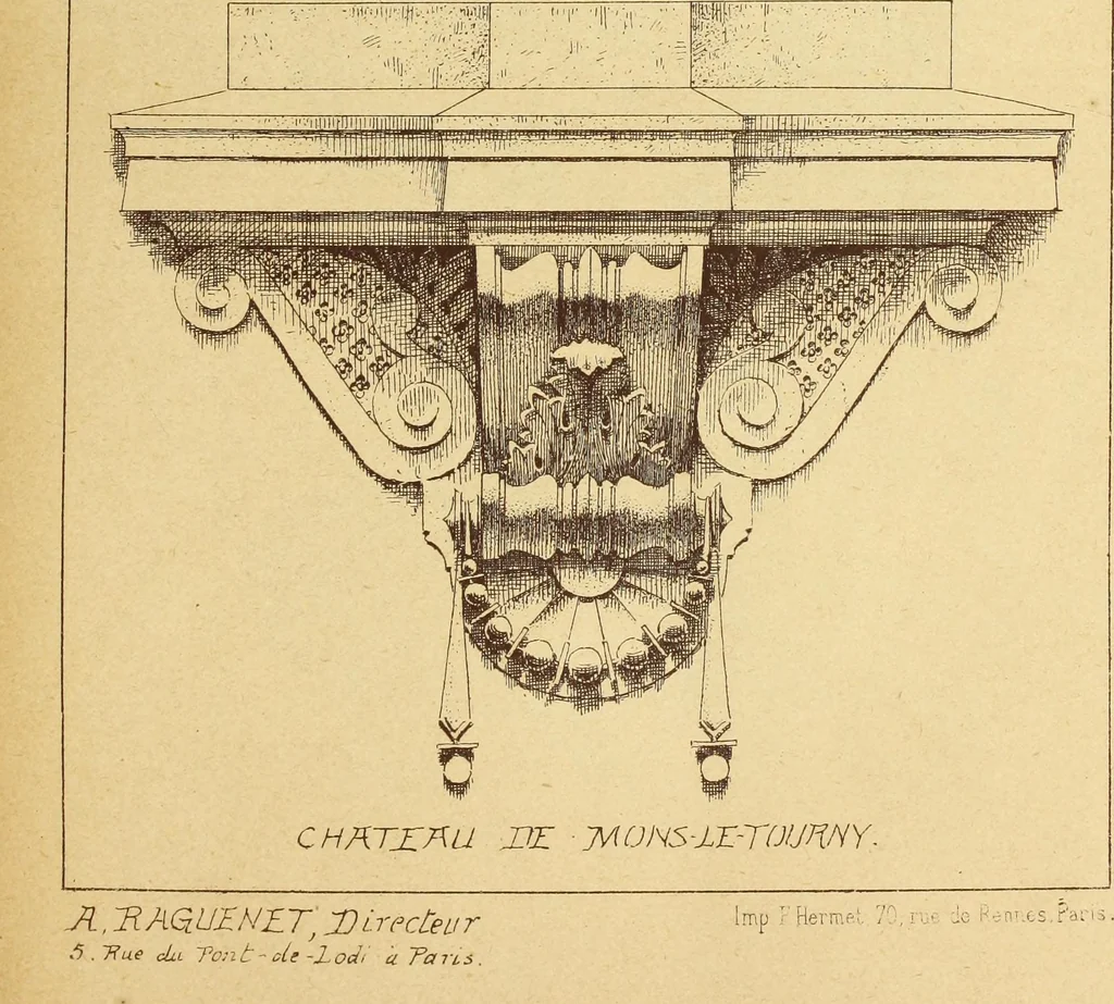 An illustration from Materials and documents of architecture and sculpture : classified alphabetically, 1915, leaf 72