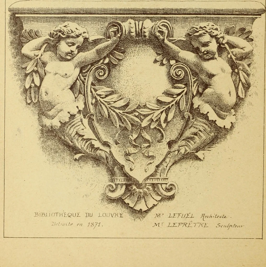 An illustration from Materials and documents of architecture and sculpture : classified alphabetically, 1915, leaf 75