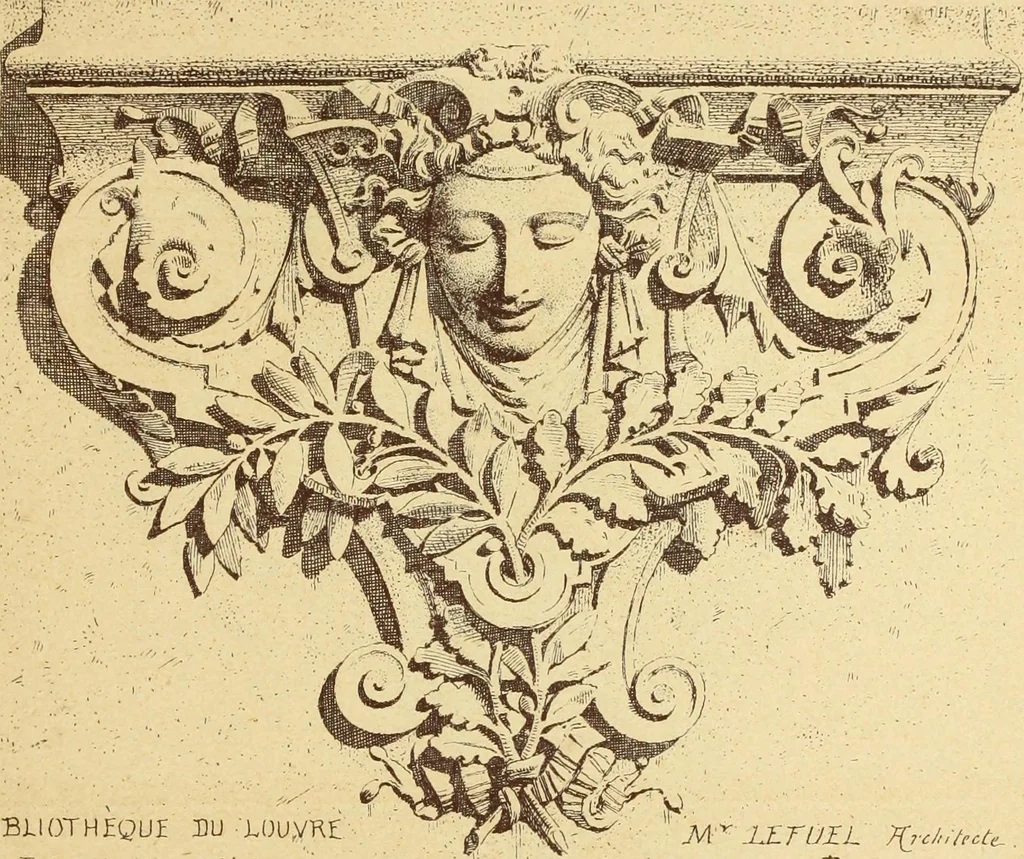 An illustration from Materials and documents of architecture and sculpture : classified alphabetically, 1915, leaf 76