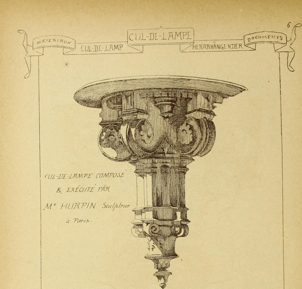 An illustration from Materials and documents of architecture and sculpture : classified alphabetically, 1915, leaf 77