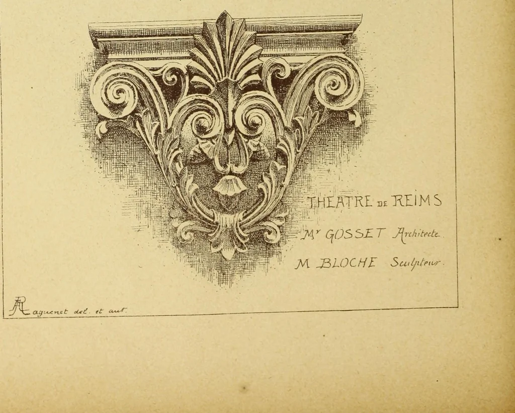 An illustration from Materials and documents of architecture and sculpture : classified alphabetically, 1915, leaf 77