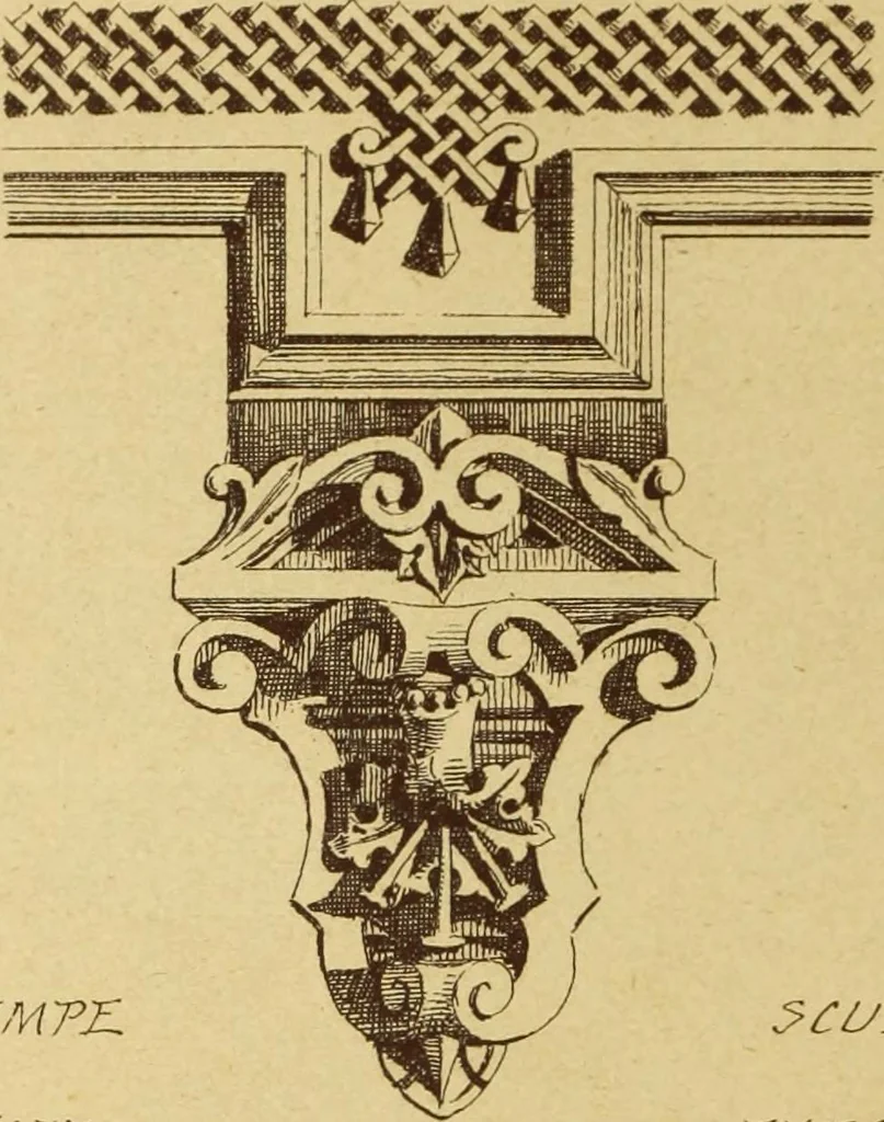 An illustration from Materials and documents of architecture and sculpture : classified alphabetically, 1915, leaf 79
