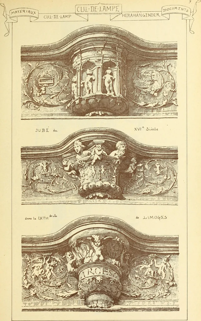An illustration from Materials and documents of architecture and sculpture : classified alphabetically, 1915, leaf 80