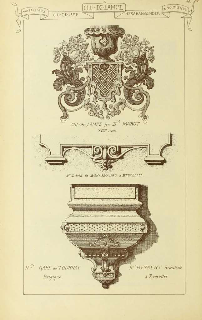 An illustration from Materials and documents of architecture and sculpture : classified alphabetically, 1915, leaf 81