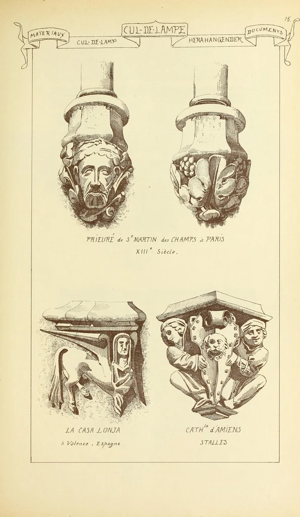 An illustration from Materials and documents of architecture and sculpture : classified alphabetically, 1915, leaf 86