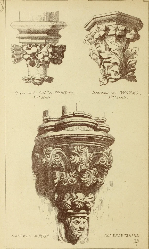 An illustration from Materials and documents of architecture and sculpture : classified alphabetically, 1915, leaf 89