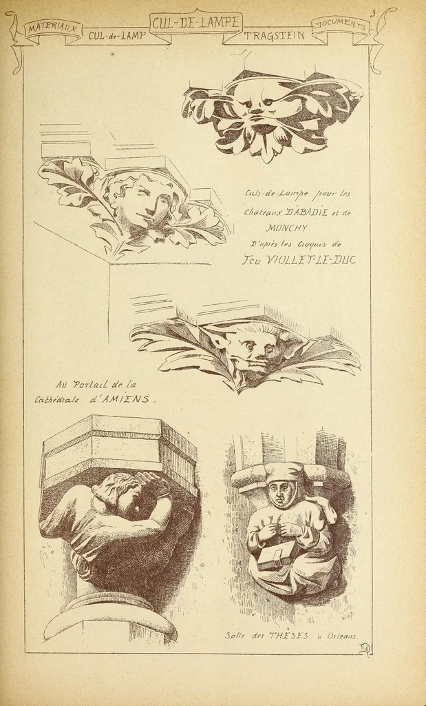 An illustration from Materials and documents of architecture and sculpture : classified alphabetically, 1915, leaf 90