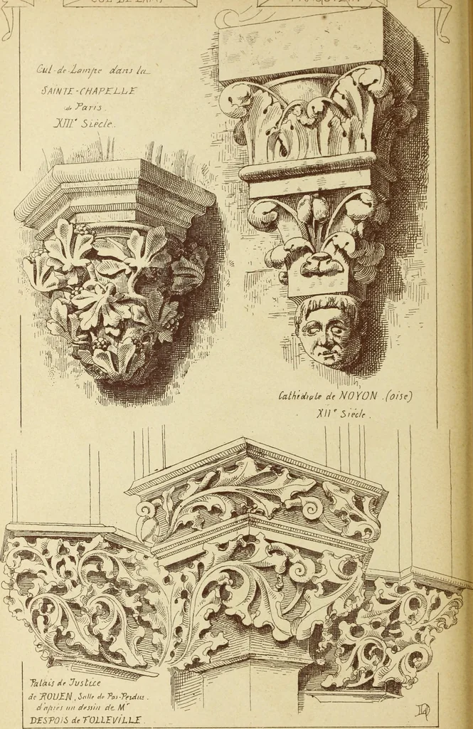 An illustration from Materials and documents of architecture and sculpture : classified alphabetically, 1915, leaf 91