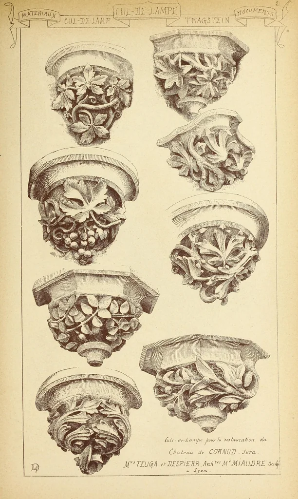 An illustration from Materials and documents of architecture and sculpture : classified alphabetically, 1915, leaf 92