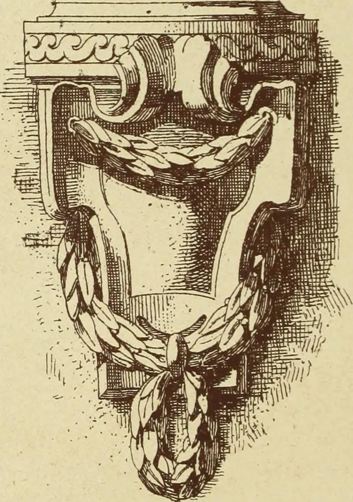 An illustration from Materials and documents of architecture and sculpture : classified alphabetically, 1915, leaf 95