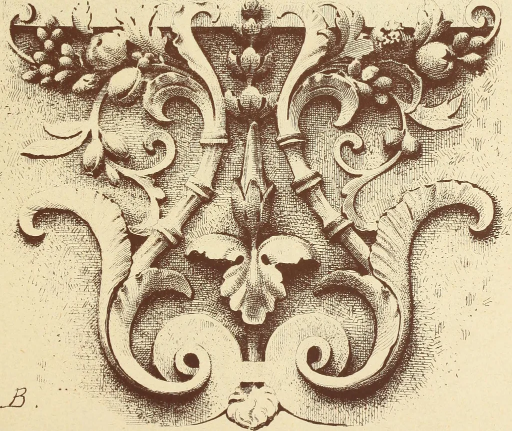An illustration from Materials and documents of architecture and sculpture : classified alphabetically, 1915, leaf 96