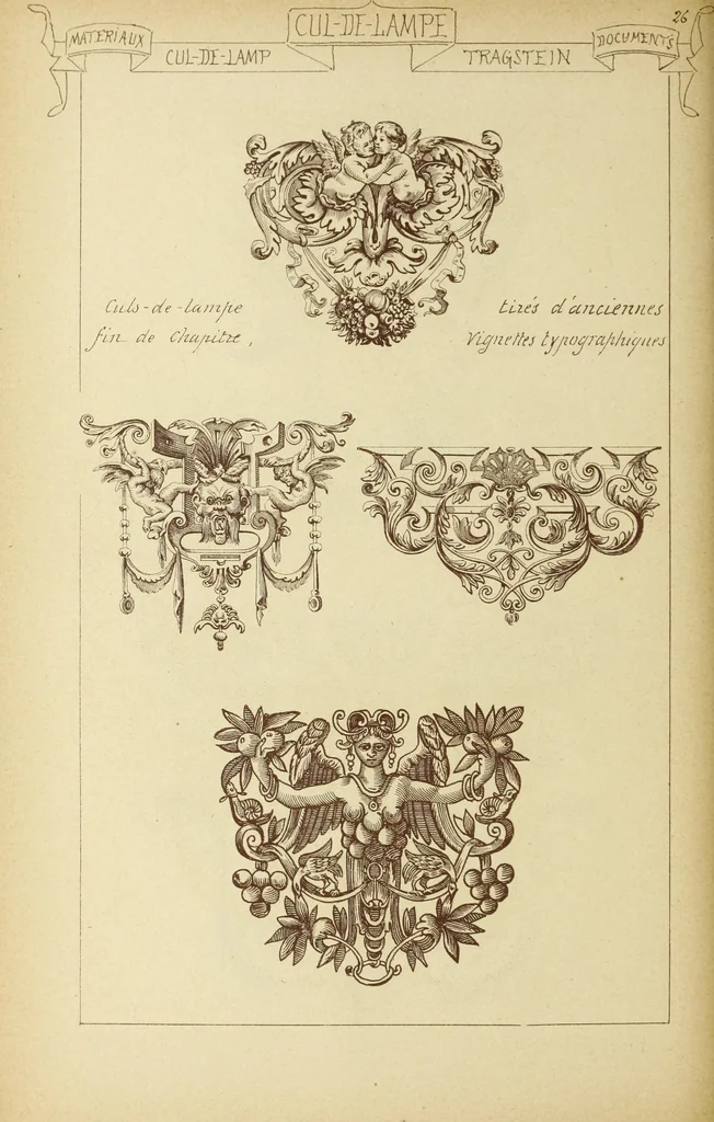 An illustration from Materials and documents of architecture and sculpture : classified alphabetically, 1915, leaf 97
