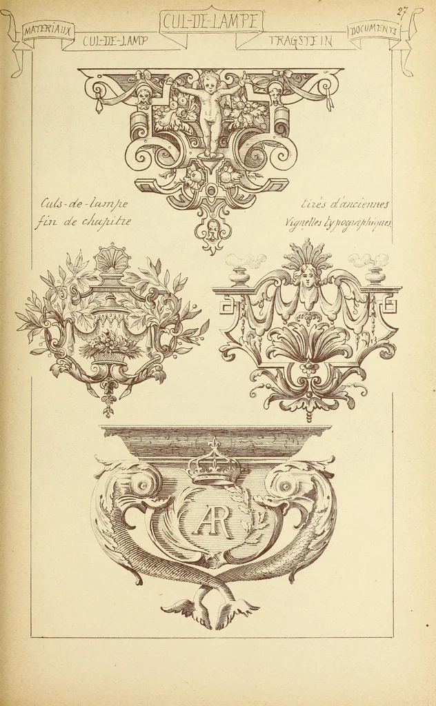 An illustration from Materials and documents of architecture and sculpture : classified alphabetically, 1915, leaf 98