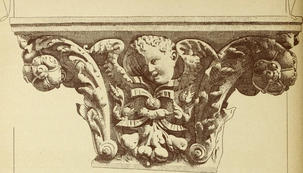 An illustration from Materials and documents of architecture and sculpture : classified alphabetically, 1915, leaf 99