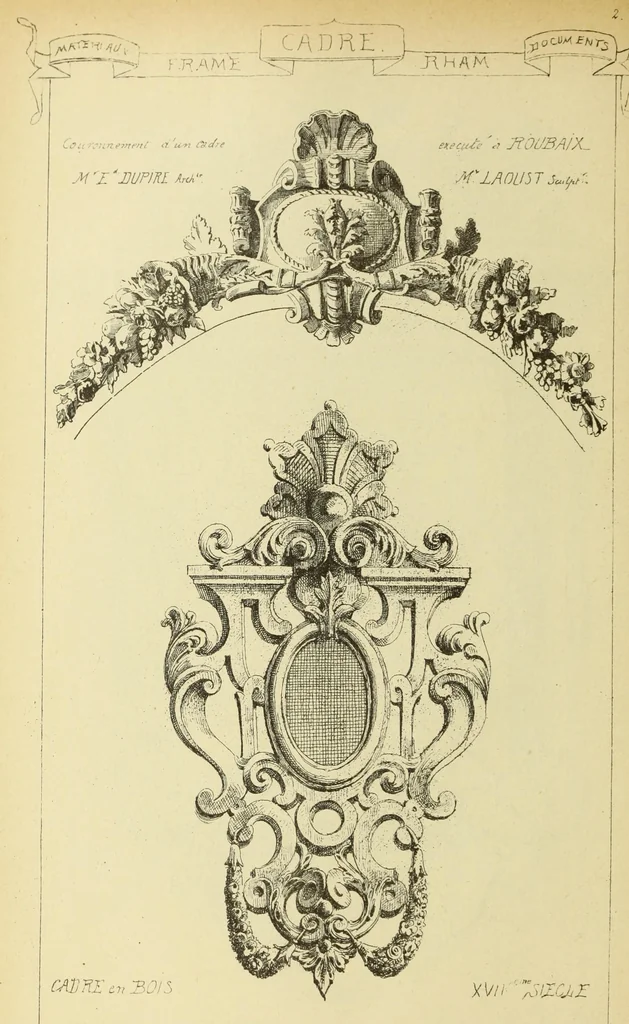 An illustration from Materials and documents of architecture and sculpture : classified alphabetically, 1915, leaf 105
