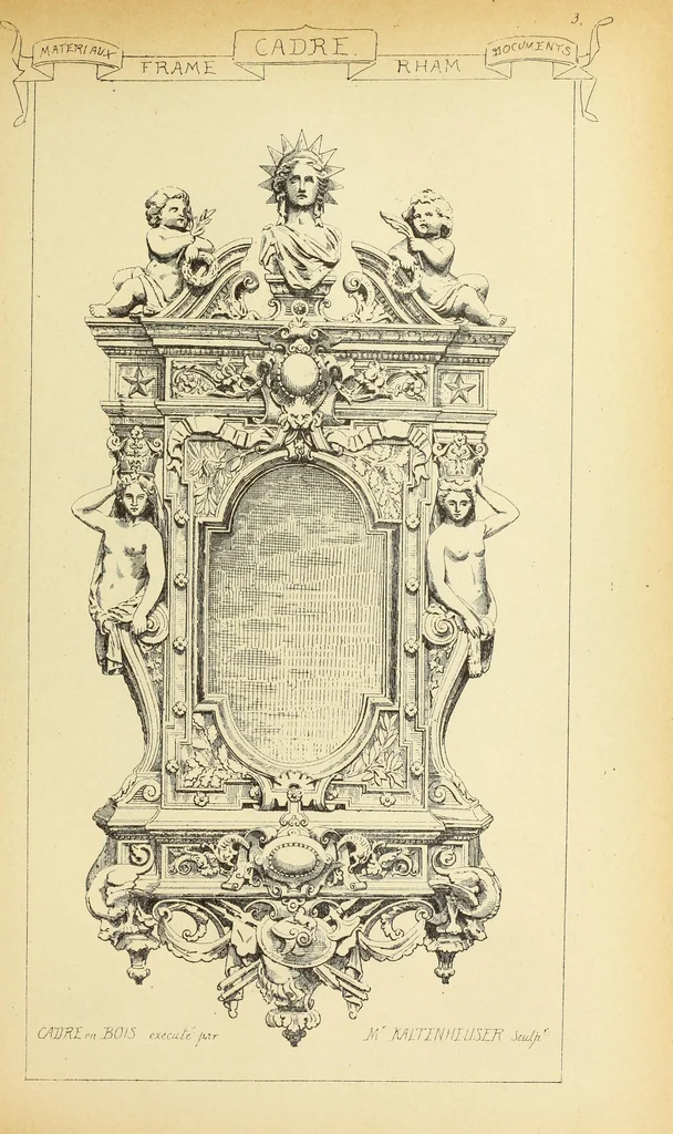 An illustration from Materials and documents of architecture and sculpture : classified alphabetically, 1915, leaf 106