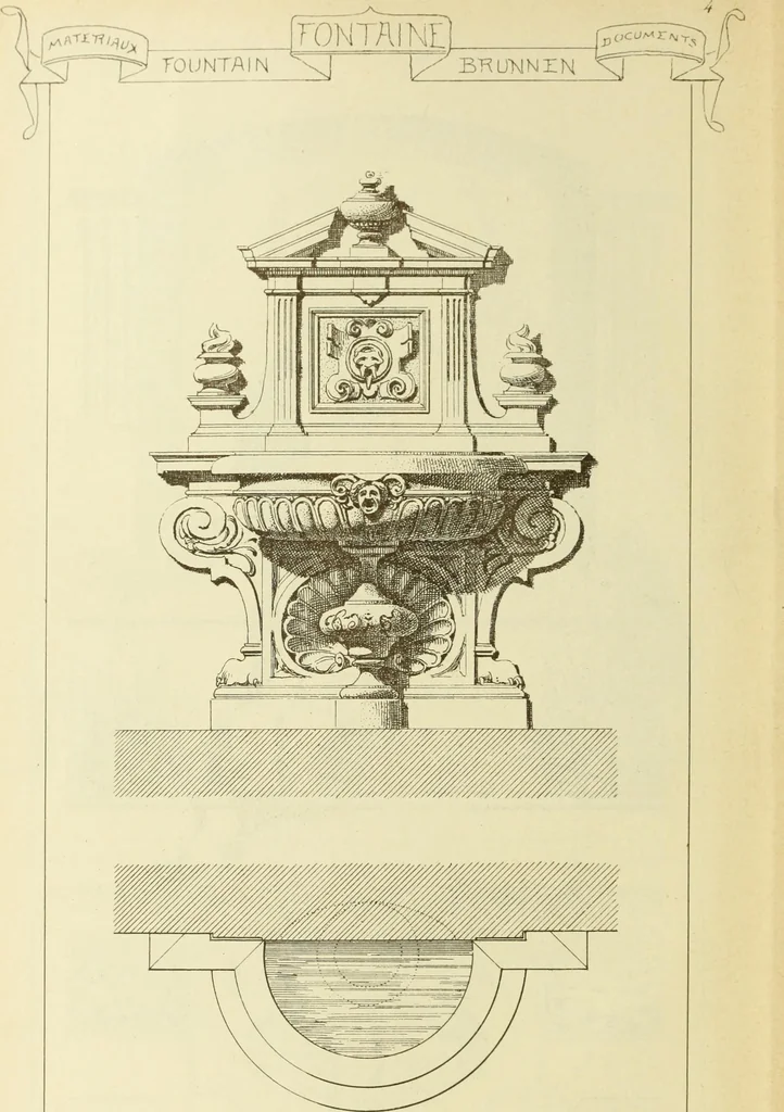 An illustration from Materials and documents of architecture and sculpture : classified alphabetically, 1915, leaf 11