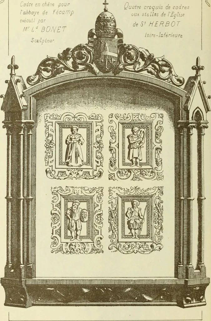 An illustration from Materials and documents of architecture and sculpture : classified alphabetically, 1915, leaf 113