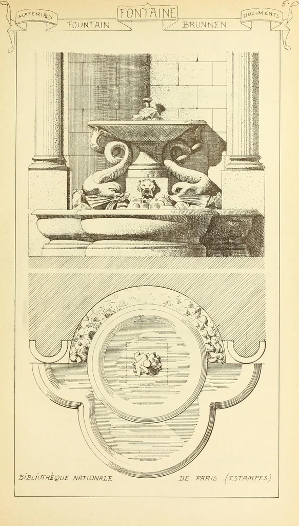 An illustration from Materials and documents of architecture and sculpture : classified alphabetically, 1915, leaf 12